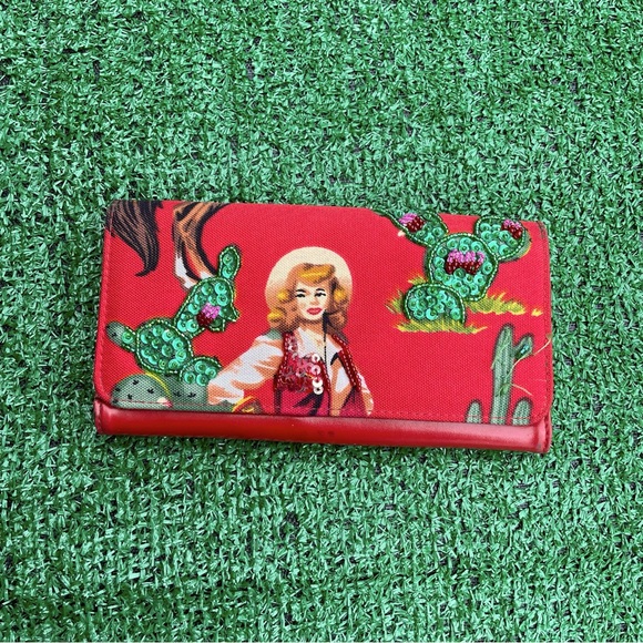 Bags Vintage Western Pinup Girl Wallet Poshmark